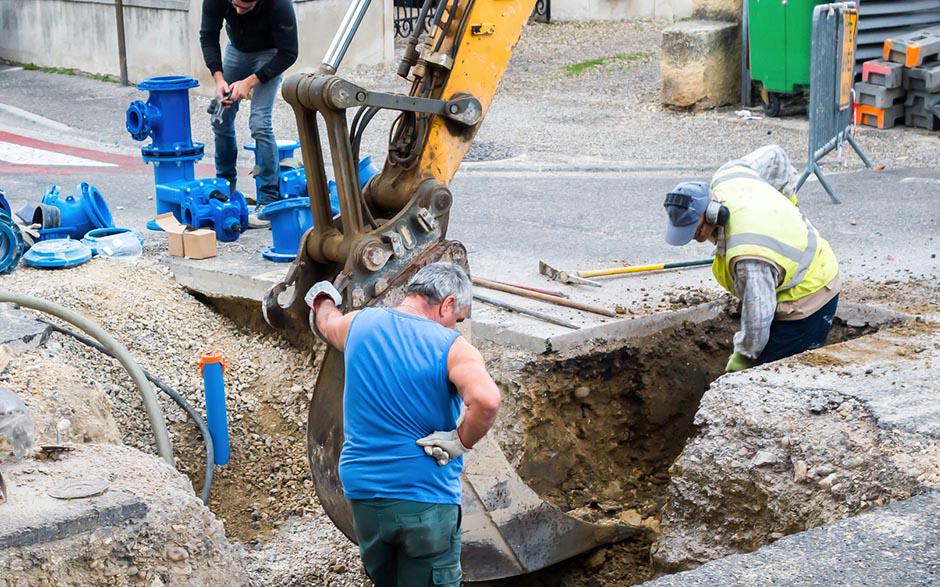 assainissement canalisation Courbevoie